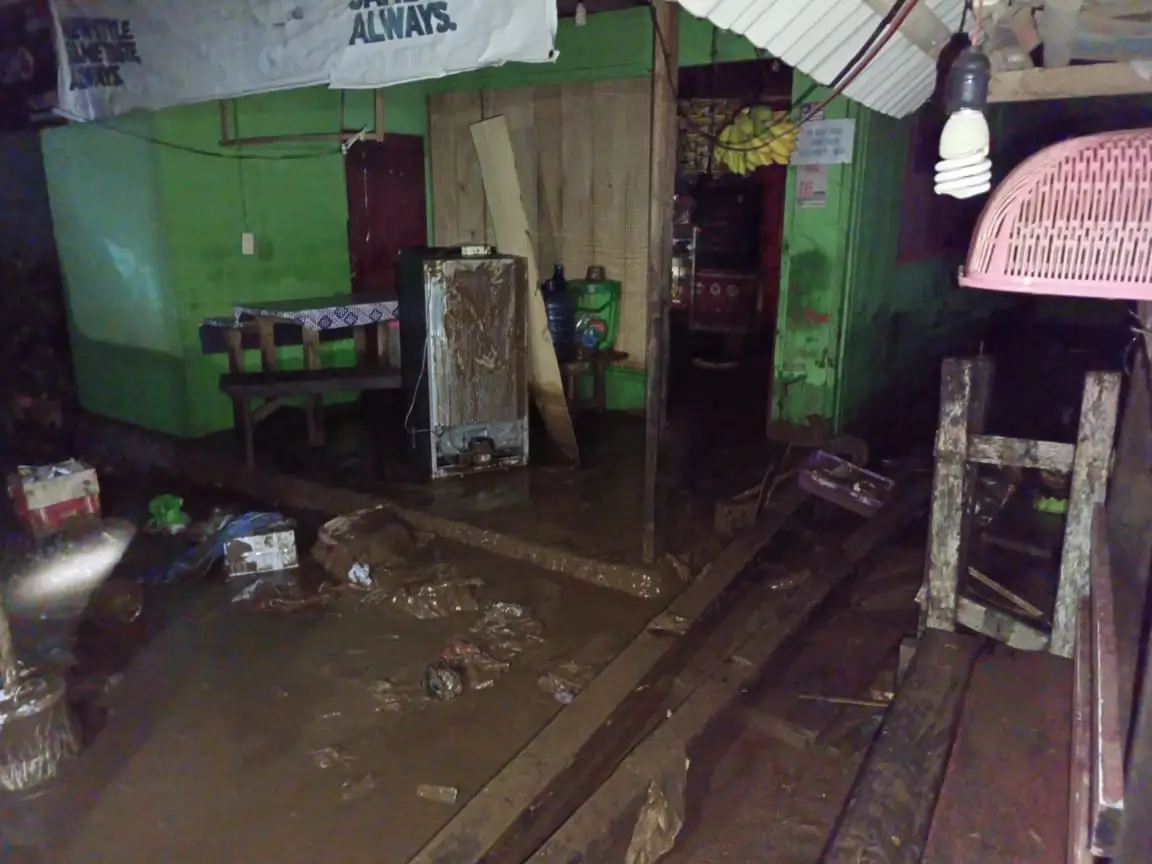 Empat Rumah Terbawa Arus Banjir di Kabupaten Buol